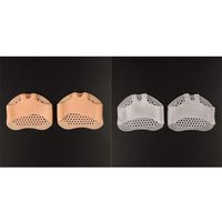 MERICP Metatarsal Pads, Breathable Silicone Foot Pads, Forefoot Pain Ball Pads for Calluses, Blisters and Relief High Heels Inserted Pain