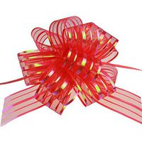 Outgeek 10PCS Pull Bow Gift Wrap Bow Presents Box Pull Bow for Wedding Party Decor