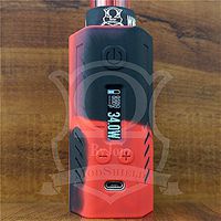 ModShield for Lost Vape Triade DNA200 & DNA250 Silicone Case 200W & 250W TC Sleeve Skin DNA Shield ByJojo (Red/Black)