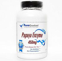 Papaya Enzyme 450mg // 200 Capsules // Pure // by PureControl Supplements