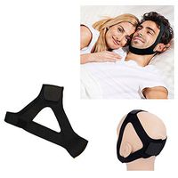 Finly Anti Snoring Chin Strap Anti Snore Stop Snoring Jaw Belt Sleep Support for Woman Man Care Sleeping Tools Black Color