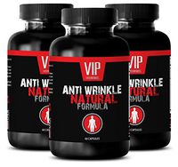 Immune Support and multivitamin - Anti-Wrinkle Natural Formula - Wellness Formula 180 Tablets - 3 Bottles (180 Capsules)