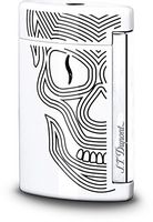 S.T. Dupont D-010512 Minijet Lighter - White Skull