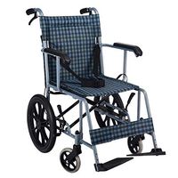 Wheelchair Manual Elderly Patient Push Aluminum Alloy Folding Portable Small Travel