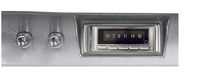 1961-1962 Cadillac 300 watt Custom Autosound USA-740 AM FM Car Stereo/Radio with Built-in Bluetooth, AUX Inputs, Color Change LCD Digital Display