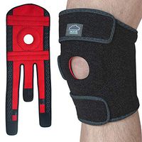 MODVEL 2 Pack Knee Brace Support | FDA Approved, Relieves ACL, LCL, MCL, Meniscus Tear, Arthritis, Tendonitis Pain | Open Patella Dual Stabilizers Non Slip Comfort Neoprene | Small Size