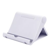 Witspace 360° Foldable Universal Bed Desk Mount Cradle Holder Stand for Phone iPad Tablet (White)