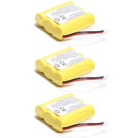 800mAh Rechargeable Battery Replacement for Vtech 80-5071-00-00 IA5874 IA5879 AT&T 3300 3301 6100 6200 Casio CP2775 TC2575 TC508 TC510 TC520 TC919 STB912 Motorola MD-481SYS Cordless Phone (3 Pack)