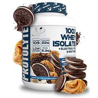 VMI Sports ProtoLyte 100% Whey Isolate Protein Powder, Peanut Butter Cookies & Cream, 70 Servings, with Amino Acids, Electrolytes, High Protein, Lactose Free, Low Sugar