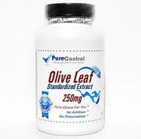 Olive Leaf Standardized Extract 250mg // 100 Capsules // Pure // by PureControl Supplements