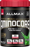 ALLMAX Nutrition Aminocore BCAAs, 100% Pure 45:30:25 Ratio, Green Apple Candy, 1166g