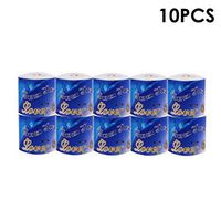 5/10 Rolls Toilet Paper, Toilet Roll,Roll Tissue,Paper Towels Rolls, 3 Ply Thickened Soft Toilet Paper Bath Tissue for Household Bathroom White 10 Rolls