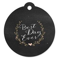 Best Day Ever - Bridal Shower Favor Gift Tags (Set of 20)