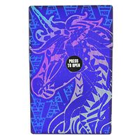 Cigarette Box Case for Full Pack of Cigarettes, Soft Touch Plastic - Unicorn