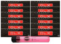 DLX Rolling Papers 84mm (12 Packs) with Rolling Paper Depot KewlTube