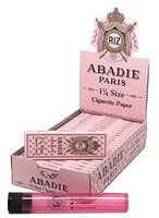 Abadie 1 1/4 Rolling Papers (24 Packs/Full Box) with Rolling Paper Depot Kewltube