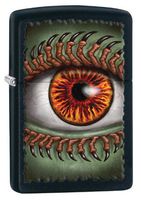 Zippo Eye Lighter, Black Matte