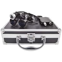 Black 3.5X420mm Surgical Loupe Magnifier Binocular Magnifier