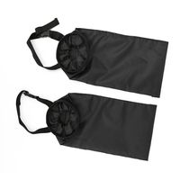 UTSAUTO 2 Pack Car Trash Bags Car Trash Can Washable Eco-Friendly Seat Back Hanging Car Trash Bag Car Garbage Bag for Car,Travelling,Outdoor