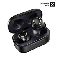 True Wireless Earbuds Bluetooth 5.0 Headphones with Qualcomm CSR APTX Stereo Audio, CVC8.0 Noise Cancelling Bluetooth Earbuds, 8H Playtime 32H with Charging Case Touch Control Earphones Built-in Mic