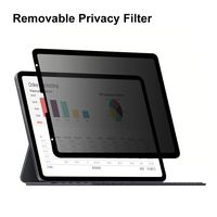 for iPad Pro 11 inch Fully Removable Privacy Screen Protector Filter, Anti-Spy Filter [Landscape Privacy] [Compatible with Apple Pencil][Anti-Glare Feature] for iPad Pro 11 inch.