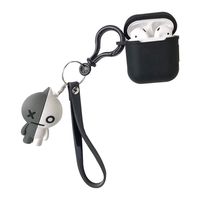 Youyouchard Kpop BTS Airpods Case, KOYA RJ SHOOKY MANG CHIMMY TATA Cooky Airpods Case AirPods Accessories Portable & Protective Cover Case for Airpods1/2(Van)