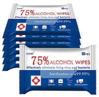 6 Packs, 60 Pcs Wipes, Large Wet Wipes(8"x6"), Soft Cleaning Wipes for All-Purpose Cleaning, Wipes Bulk