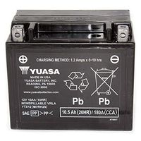 Yuasa 12V 10AH Battery for Polaris Ranger, RZR 2010-2011