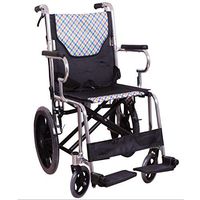 PLLP Medical Rehab Chair, Wheelchair,Lightweight Folding Wheelchair Driving Medical, Wheelchair Folding Back Portable Elderly Wheelchair Wheelchair Small Wheelchair Wheelchair