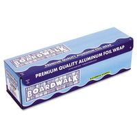 Boardwalk BWK 7126 1000' Length, 18" Width, 20 Micron Thickness Heavy-Duty Aluminum Foil Roll