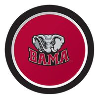 Club Pack of 96 NCAA University of Alabama "Bama" Disposable Paper Party Lunch Plates 7"