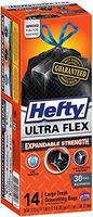 Hefty E80616 30 Gallon Large Ultra Flex® Drawstring Multipurpose Bags 14 Count