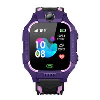 HelloPet Z6 Children's Smart Watch Primary School Students Photo Electronic Cartoon Voice Phone Location Monitoring Smart Watch (Purple)