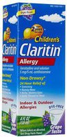 Claritin Children's 24 Hour Allergy Relief Solution-Grape-4, oz. (Quantity of 3)