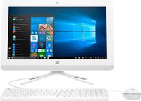 2018 HP All-in-One PC - 19.5" HD+ LED Display 1600 x 900 - AMD E2-Series - 4GB Memory - 1TB Hard Drive - Microsoft Windows 10 - HP Finish in Snow White