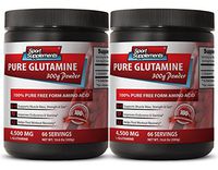 Muscle Builder - Pure GLUTAMINE Powder 4,500MG - l-glutamine for Digestion - 3 Bottle (900g)