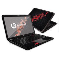 Mightyskins Skin Compatible with Hp Pavilion G6 Laptop with 15.6" Screen Wrap Sticker Skins Red Dragon