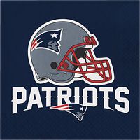 New England Patriots Napkins, 48 ct