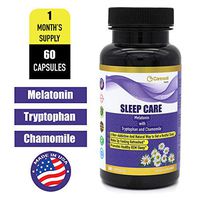 Sleep Care: Melatonin with Tryptophan and Chamomile; 60 Capsules