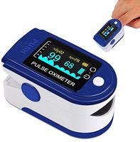 Pulse Oximeter Fingertip, Derlights Oxygen Saturation Monitor, Digital Reading OLED Display SPO2 Oxygen Sensor and Pulse Rate Monitor