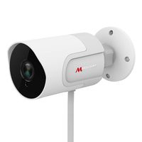 Outdoor Security Camera, Marceloant 1080P Home Surveillance Bullet Camera, IP66 Waterproof, Support 2 Way Audio Talk, Night Vision, Motion Detection, Cloud Storage Service