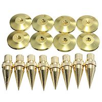CynKen 8PCS M636 Speaker Spike Isolation Spike Stand Foot Speaker Cone Base Pads