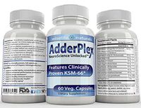 Energy Pills Brain Supplement: Pre Workout Stimulant, Focus Supplement Brain Boost Memory Supplement for Brain, Mood Boost Memory Pills Best Anti Anxiety Supplements Organic Nootropic Nerve Tonic 60ct