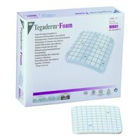3M Tegaderm Foam Dressing (non-adherent) 4" x 4" Box: 10