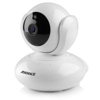 ANNKE Full HD Wireless WiFi IP Security Camera for Home Surveillance System, Pan/Tilt, IR Cut Filter, 2 Way Audio(NO SD Card)