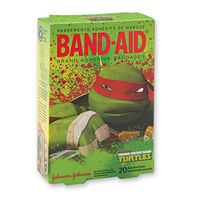 Band-Aid Teenage Mutant Ninja Turtles Bandages - First Aid Kid Supplies - 480 Per Pack