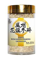 Wisconsin American Ginseng Granules Perfect for Making Teas 纯正威州花旗参碎 (8oz)
