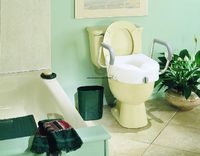 E-z Lock Raised Toilet Seat