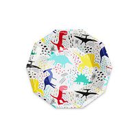 Daydream Society Dinomite Dinosaur Small Paper Party Plates, Pack of 8