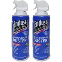Endust 10oz Multi-Purpose Duster with Bitterant - Display Screen, Desktop Computer, Gaming Console, Electronic Equipment, Keyboard, Notebook
